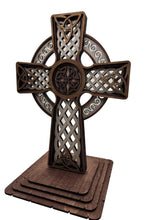 Load image into Gallery viewer, Handcrafted Standing Celtic Cross
