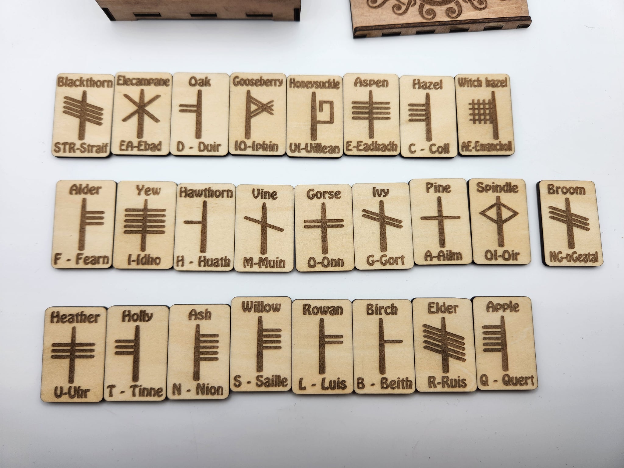 Handmade Ogham Runes Set – Ancient Origins