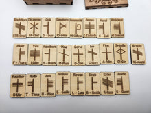 Load image into Gallery viewer, Handmade Ogham Runes Set
