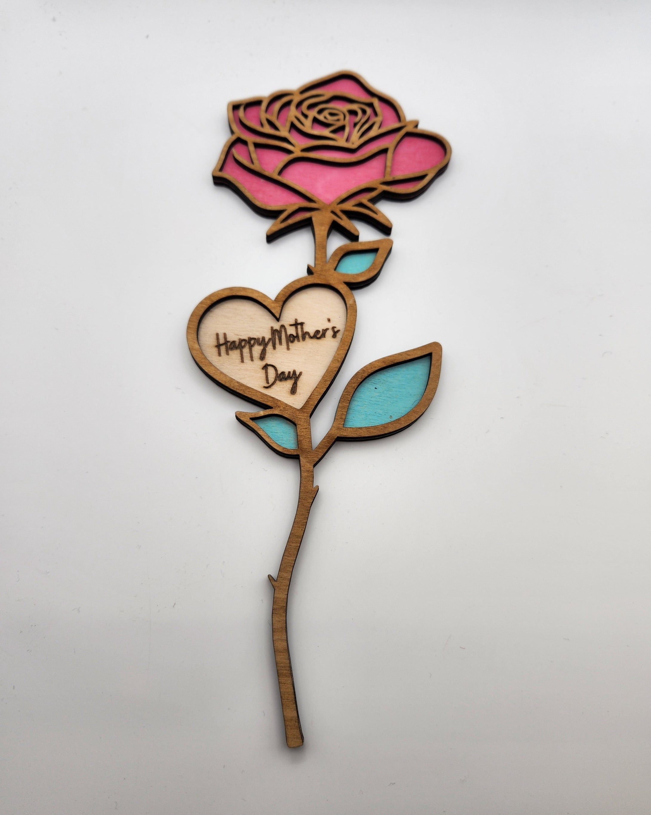 Personalized Wooden Roses