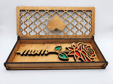 Load image into Gallery viewer, Wooden Rose in a Gift Box
