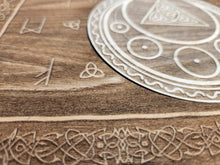 Load image into Gallery viewer, Viking-Inspired Wooden Jewelry Box
