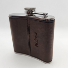 Load image into Gallery viewer, Father Wooden Storage Box with Bottle opener, wallet, flask and keyring
