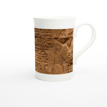 Load image into Gallery viewer, Pharaoh Mug - White 10oz Porcelain Slim Mug
