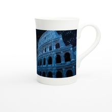 Load image into Gallery viewer, Colosseum Mug - White 10oz Porcelain Slim Mug
