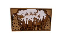 Load image into Gallery viewer, Handmade Wooden Christmas Scene
