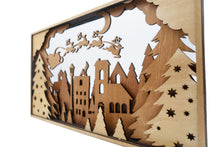 Load image into Gallery viewer, Handmade Wooden Christmas Scene
