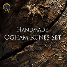 Load image into Gallery viewer, Handmade Ogham Runes Set
