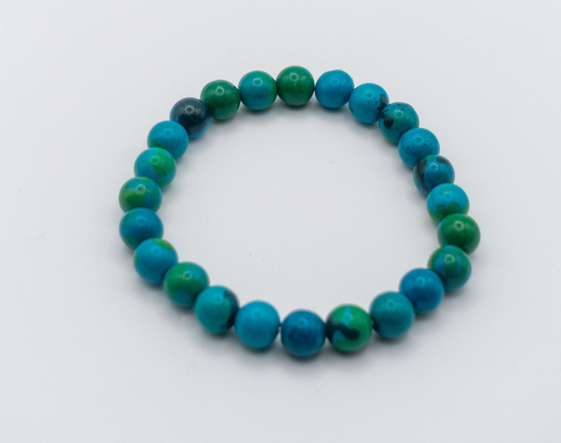 Wrist Mala Bracelet - Turquoise Quartz