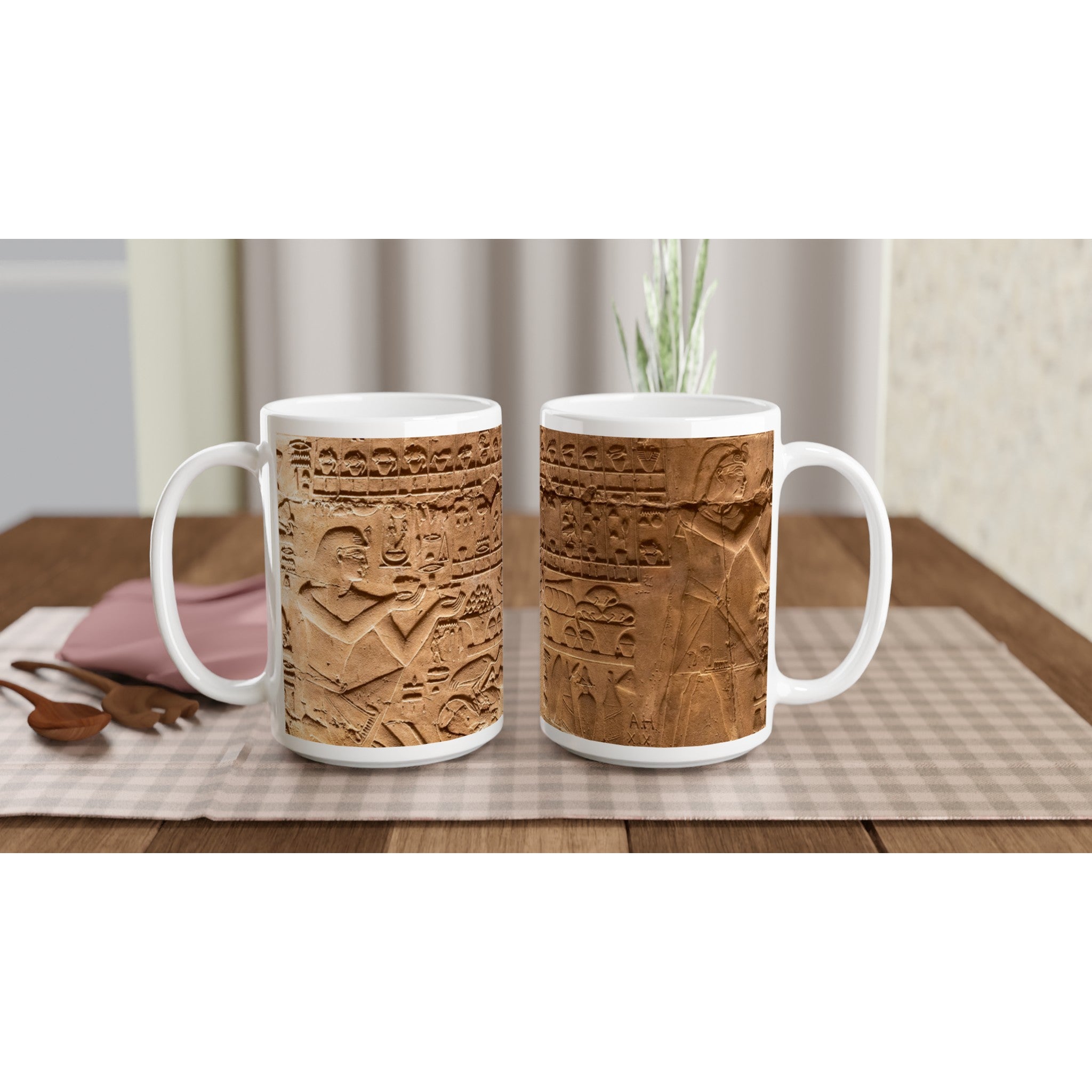 Pharaoh Mug - White 15oz Ceramic Mug