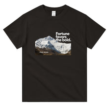 Load image into Gallery viewer, Fortune Favors the Bold Crewneck T-shirt

