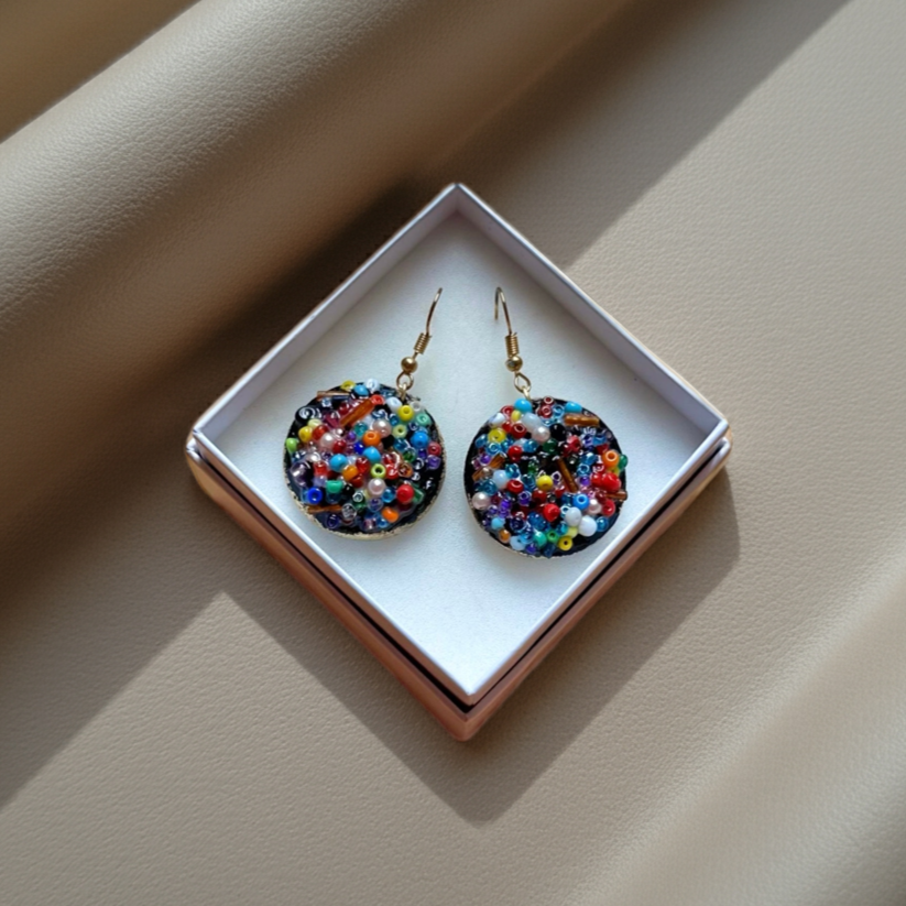 Confetti Joy hand-made earrings