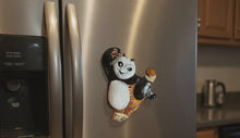 Load and play video in Gallery viewer, Magnetic home-made Kung fu Panda
