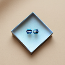 Load image into Gallery viewer, Midnight hand-made earrings
