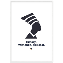 Load image into Gallery viewer, Ancient Origins Matte Paper Wooden Framed Poster - Egypt Quote
