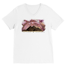 Load image into Gallery viewer, Ancient Origins Giza Pyramid Premium Unisex V-Neck T-shirt
