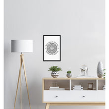 Load image into Gallery viewer, Ancient Origins Matte Paper Wooden Framed Poster - Aztec
